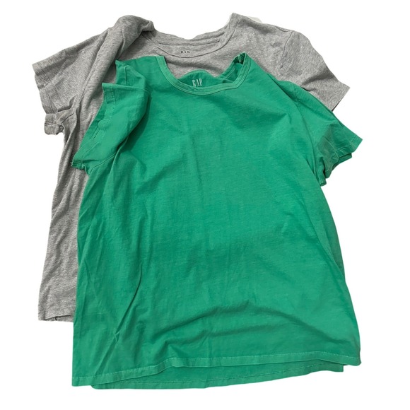 Gap Women's Organic 100% Cotton Crew Neck T-shirt LOT (5) Size XL Tall - Picture 3 of 7